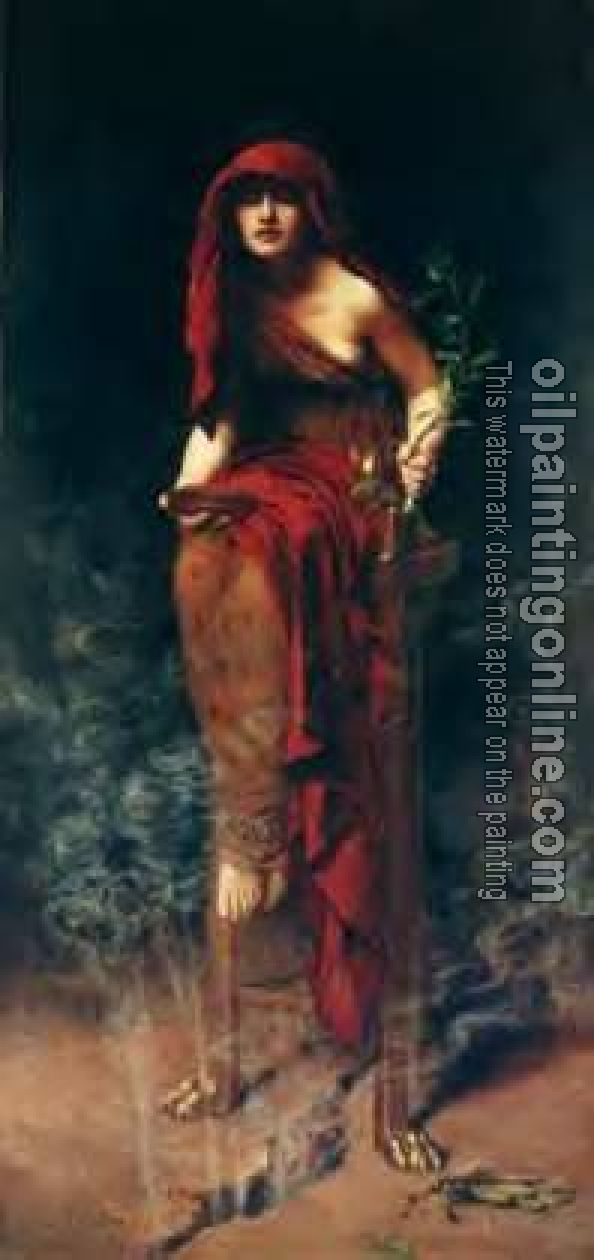 John Collier - Priestess of Delphi